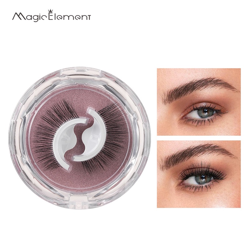 1 pair selfadhesive false eyelashes 3 seconds to use no glue needed