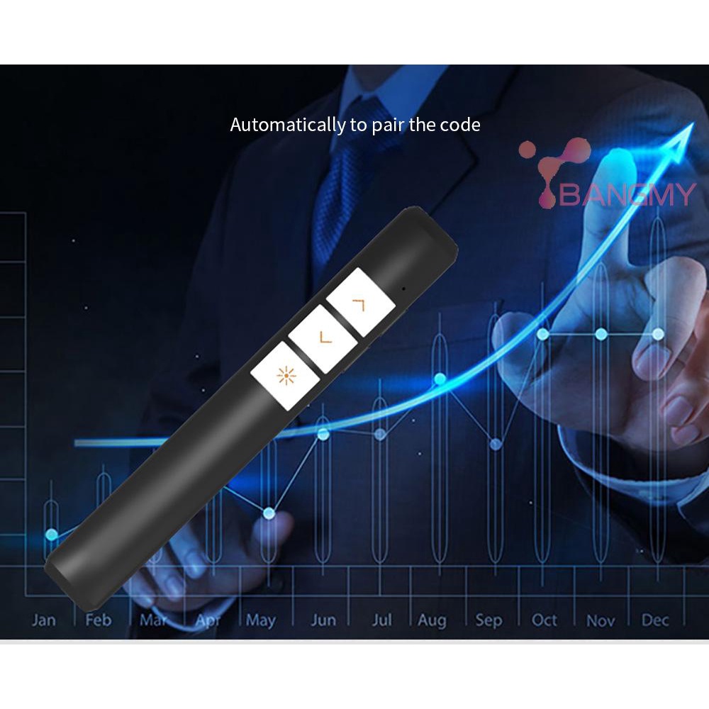 Ready PP932 Wireless Presenter PPT Flip Pen Present Remote Controller