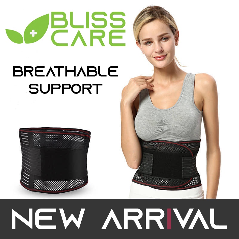 Breathable Hip & Waist Guard Pain Relief Belt Back Correction Lumbar