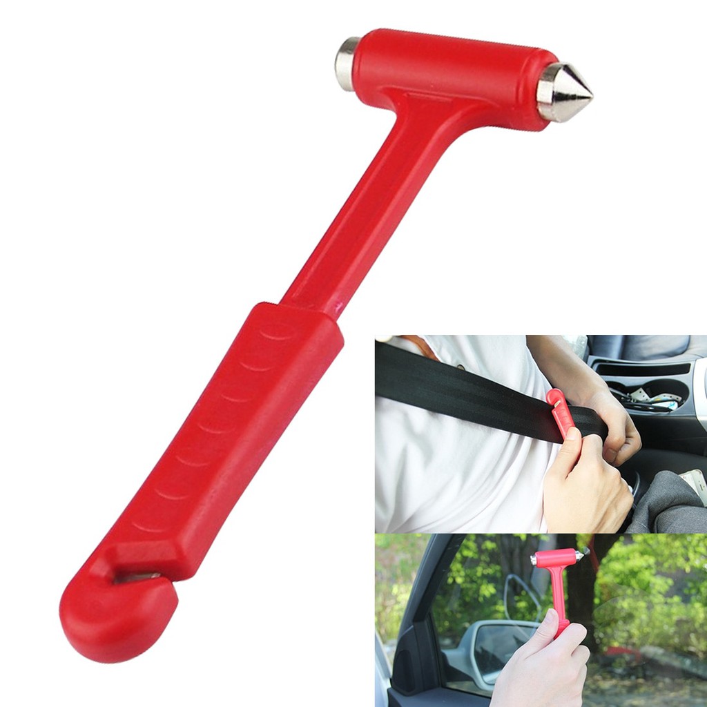 Seat Belt Cutter Window Glass Breaker Car Rescue Tool Mini Car Safety