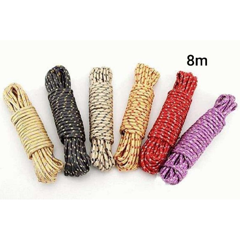 Tali Ampai Baju Ampaian/Rope Clothesline Nylon 8m/10m/20m | Shopee Malaysia