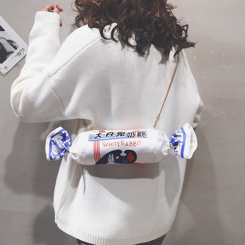 Whimsical Purse White Rabbit Plush Purse Alice In Wonderland