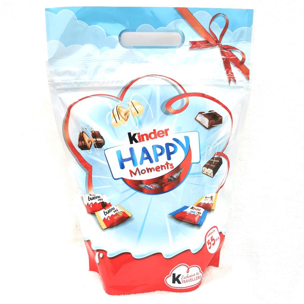 kinder HAPPY Moments Mini Mix Travellers Pack 338g (minumum 55pcs ...