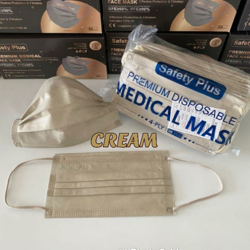 [𝐒𝐚𝐟𝐞𝐭𝐲 𝐏𝐥𝐮𝐬] 𝐌𝐄𝐃𝐈𝐂𝐀𝐋 𝟒𝐏𝐋𝐘 Premium Medical 4ply Ear loop / Head loop