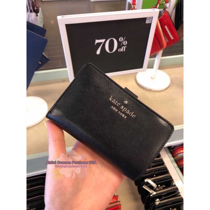 Kate spade staci medium compact bifold wallet hotsell