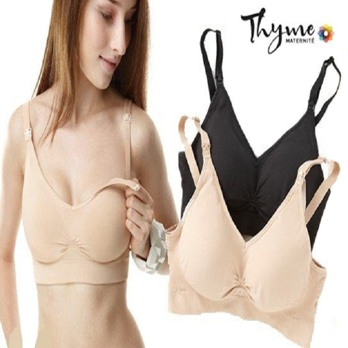 Thyme Nursing Bra / Breastfeeding Bra Shopee Malaysia