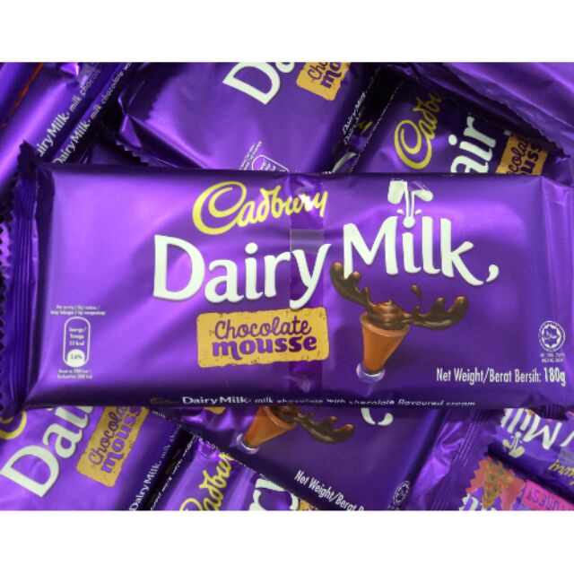 Cadbury dairy milk chocolate mousse (180g x 2 packs) Shopee Malaysia