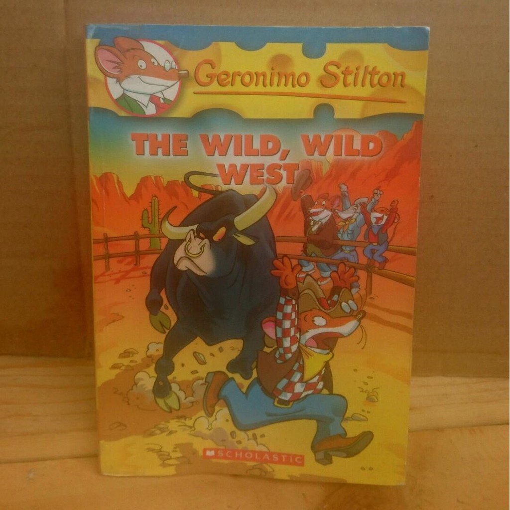 Buku Cerita Geronimo The Wild Wild West by Scholastic | Shopee Malaysia