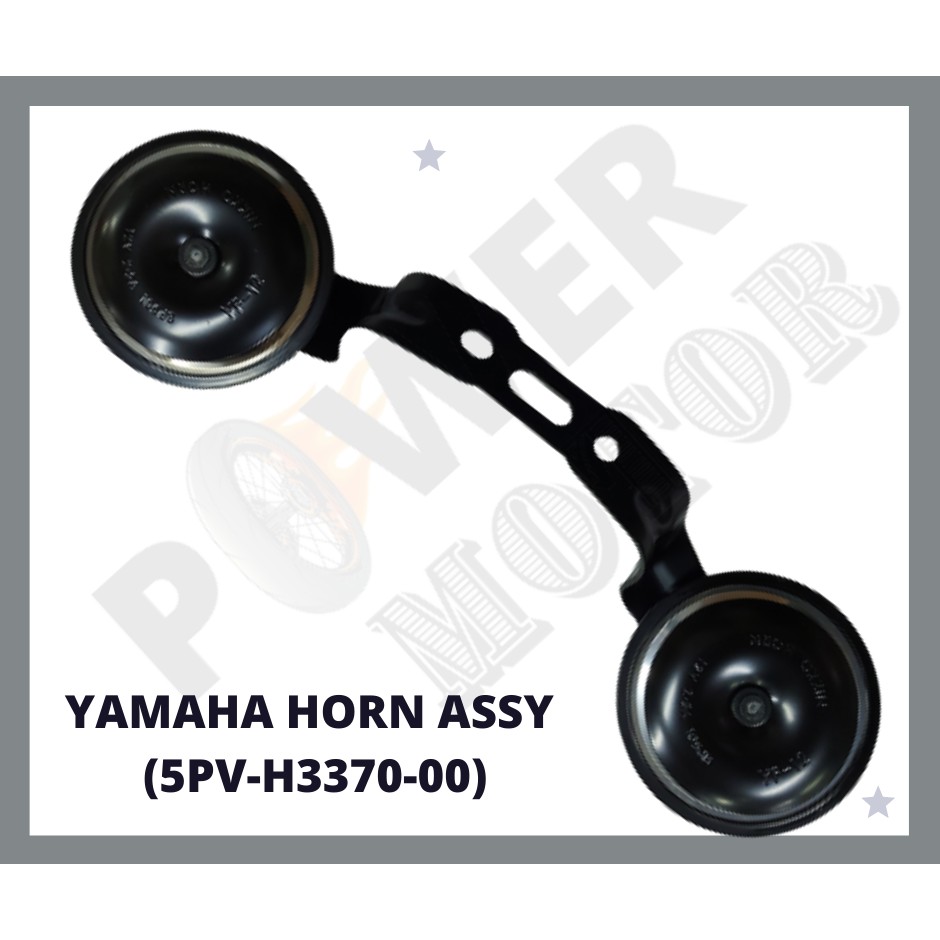 YAMAHA HORN ASSY (5PVH337000) Shopee Malaysia