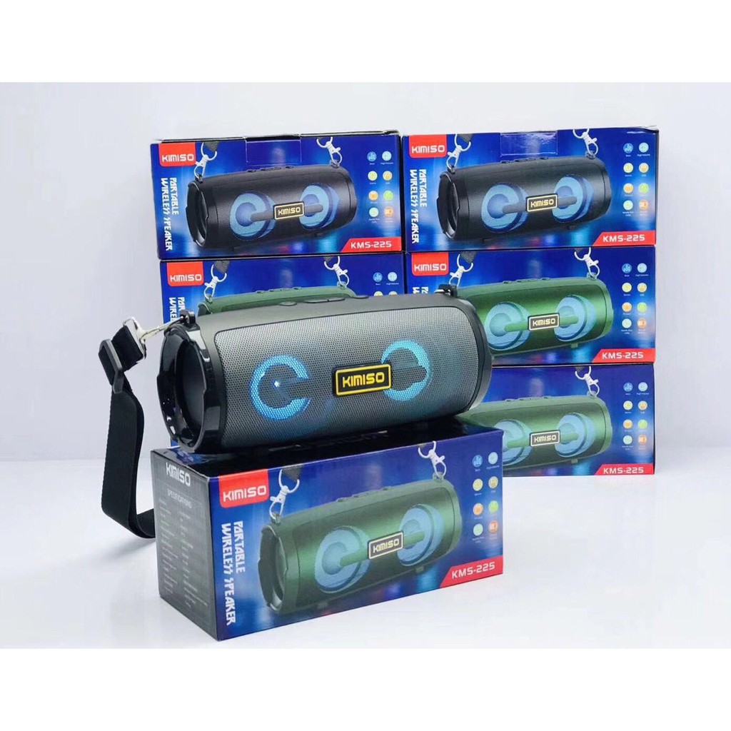 Original KIMISO KMS-222 Portable Blue Tooth Wireless Speaker Support ...