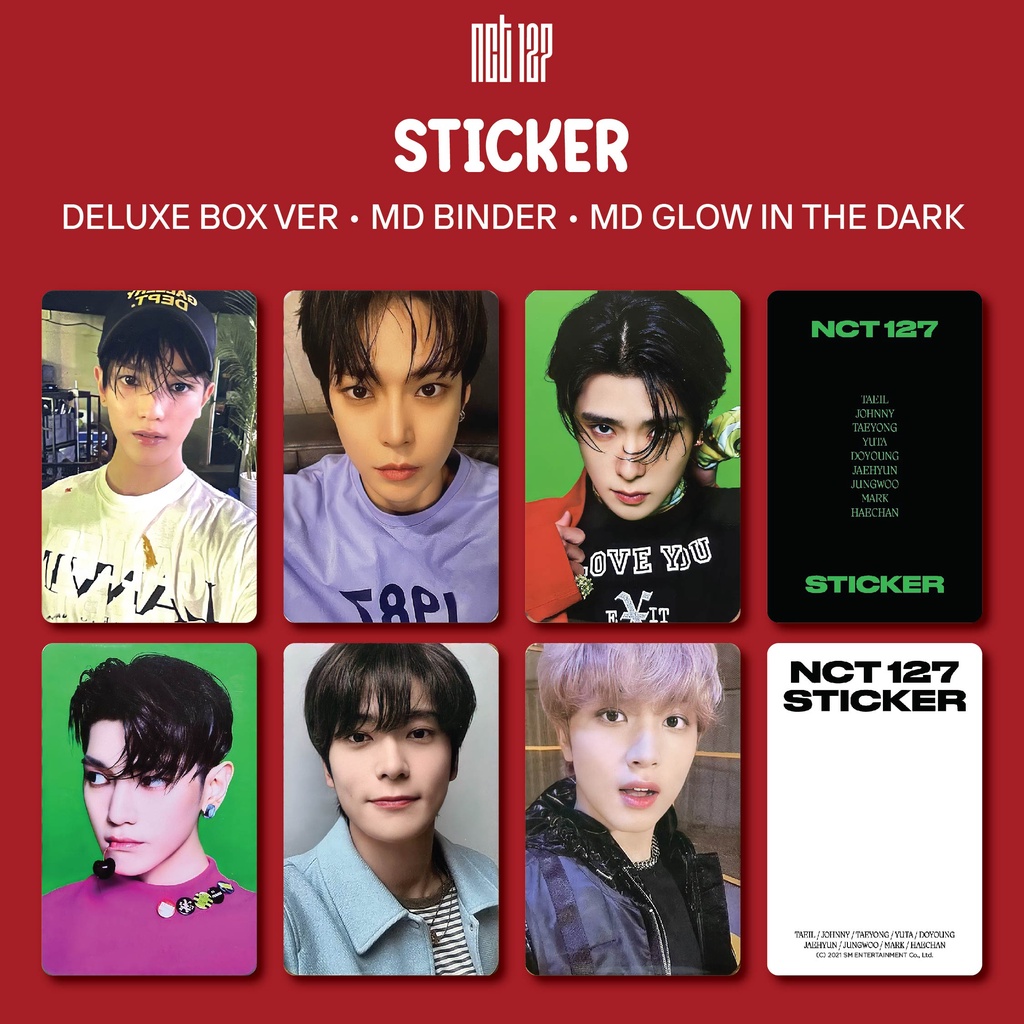 NCT127 sticker deluxe box 心許なく デラックス トレカ テイル