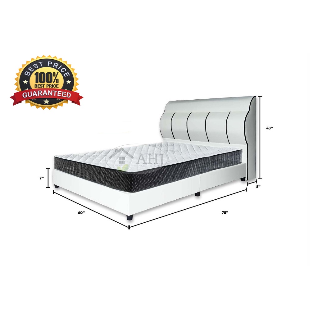 Elegant Divan Queen Size Divian Bed Frame / Katil Queen Bed divan