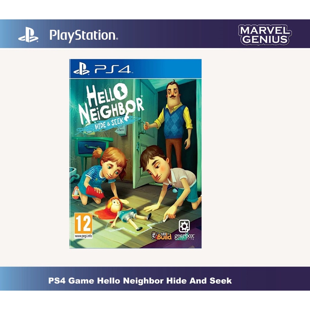 Jeu Hello Neighbor: Hide And Seek - PS4 / PS5 - Neuf Sous Blister - PEGI 12