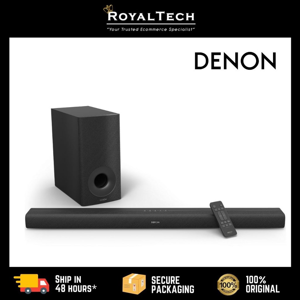DENON DHTS316 Soundbar With Wireless Subwoofer Home Theater ( TV