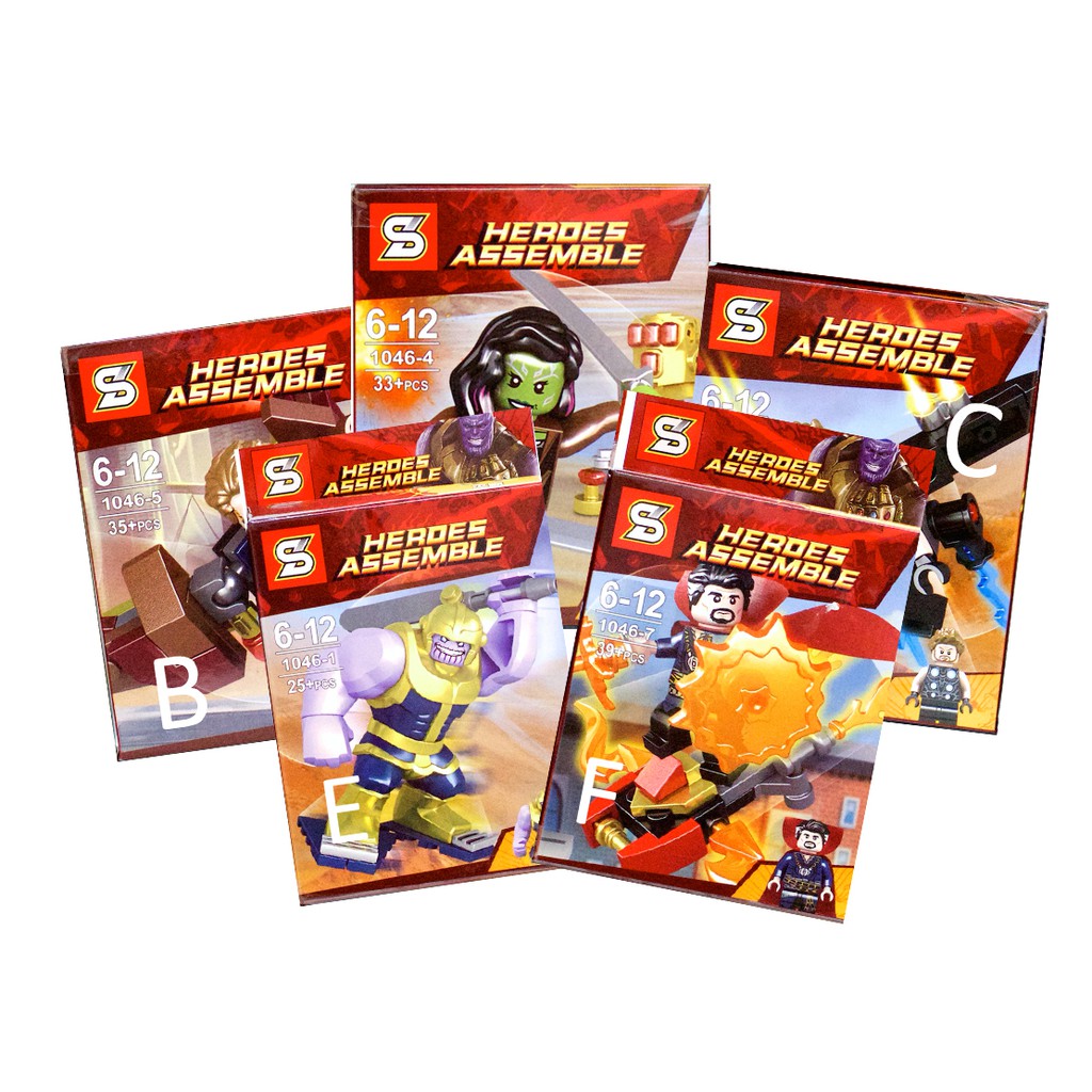 Lego heroes best sale assemble infinity war