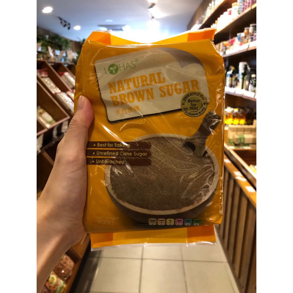 Lohas Natural Brown Sugar 天然黄糖 900g | Shopee Malaysia