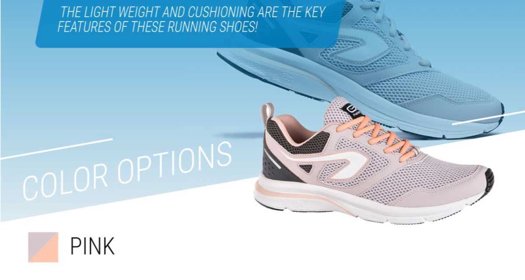 Buy KALENJI BY DECATHLON (GERMANY) Women's Running Sports Shoes