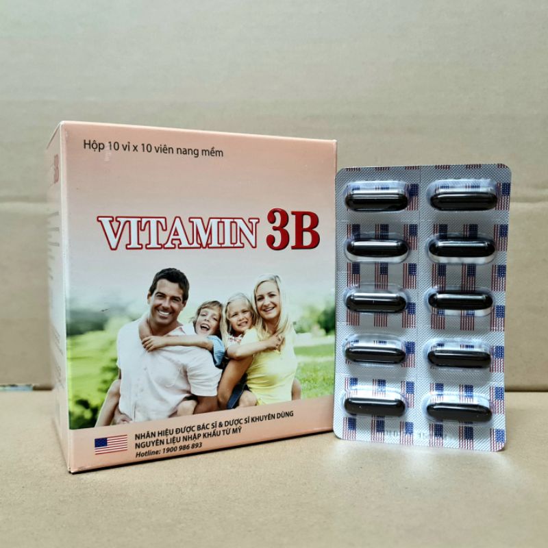 Vitamin 3B Helps Replenish And Prevent Deficiency Vitamins B1, B6, B12 ...