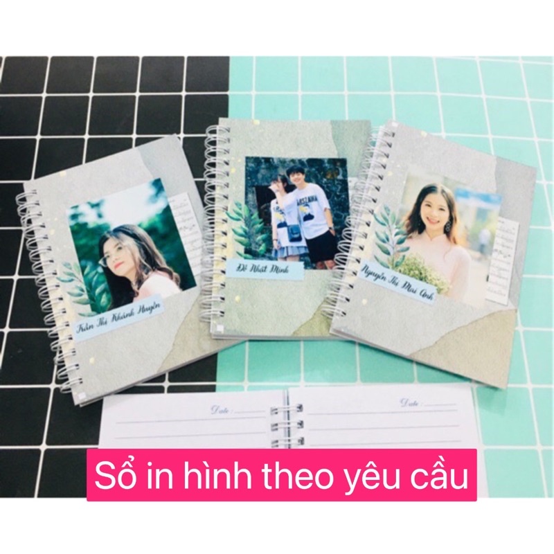 Custom-made notebook, custom-printed notebook with 200 a6 pages (make ...