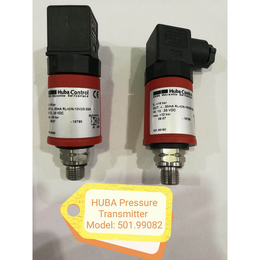 Huba Control Pressure transmitter/sensor 501.99082 Shopee Malaysia