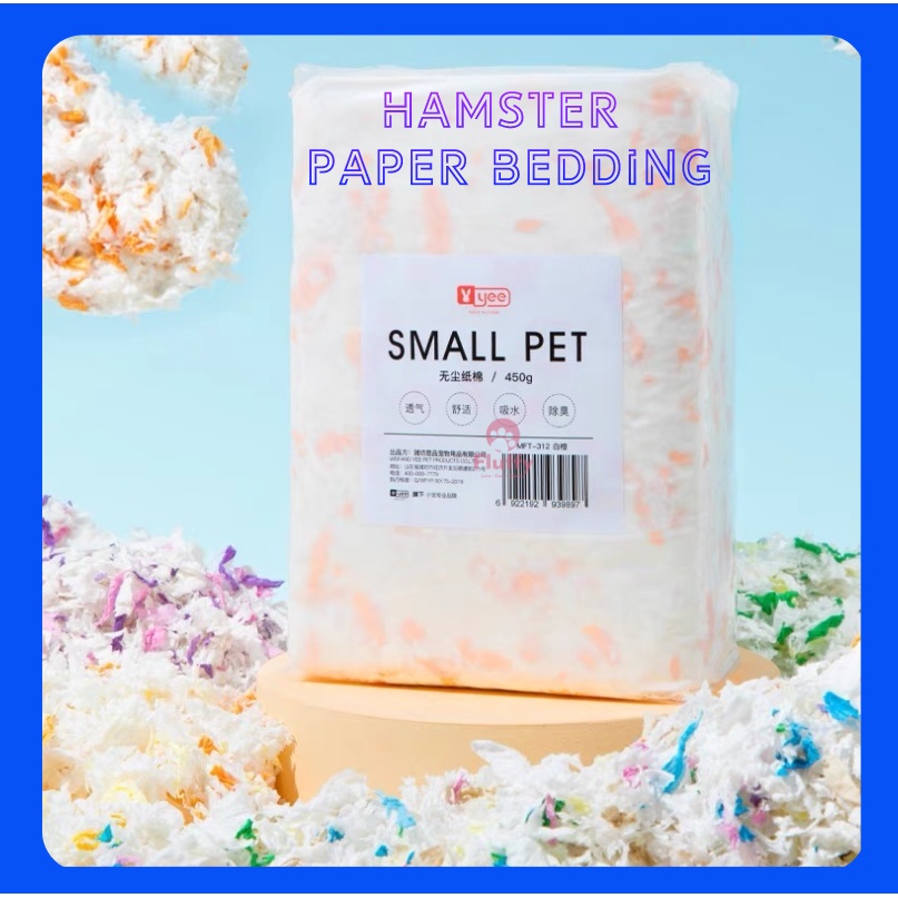Yee Natural Hamster Paper Bedding / Kertas Tidur Hamster 450gm