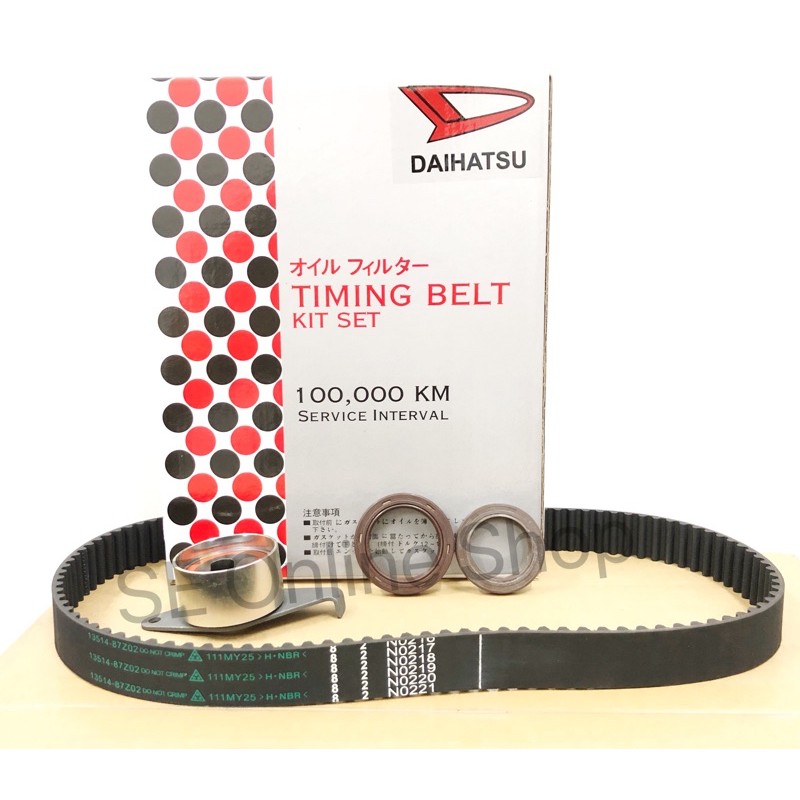 Perodua Timing Belt Kenari Kelisa Viva 850 1.0cc Myvi 1.0cc Kancil 850cc EZI (Injection) Timing