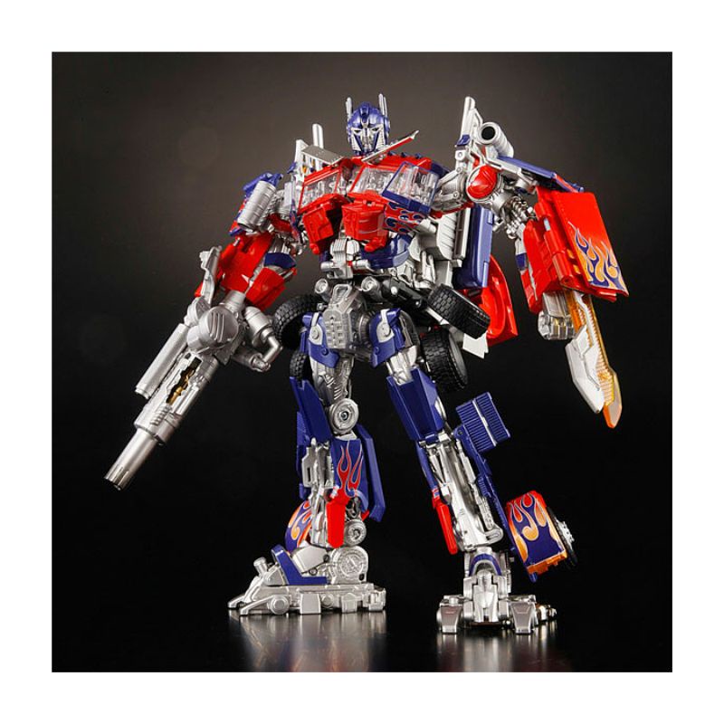 Takara Tomy Transformers RA-24 Buster Optimus Prime Action Figures ...