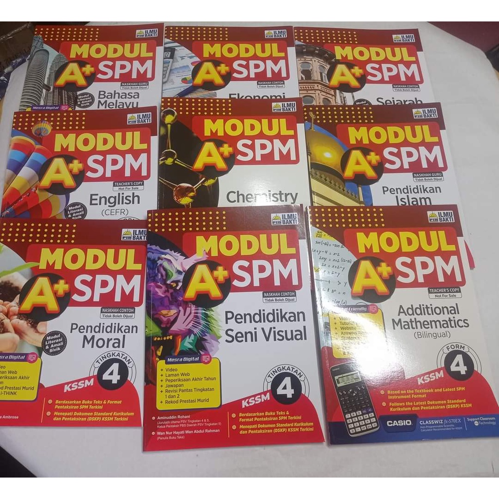 MODUL A+ SPM FORM 4 TEACHER'S COPY VERSION | Shopee Malaysia