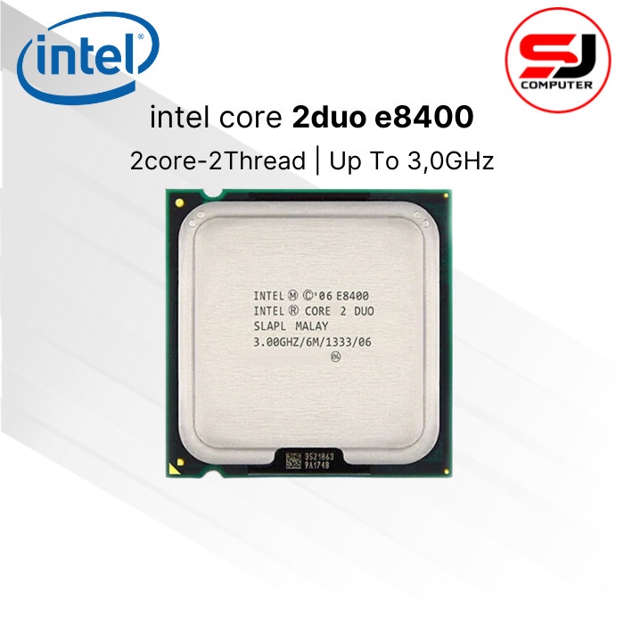 INTEL CORE 2 DUO E8400 LGA 775 TRAY PROCESSOR | Shopee Malaysia