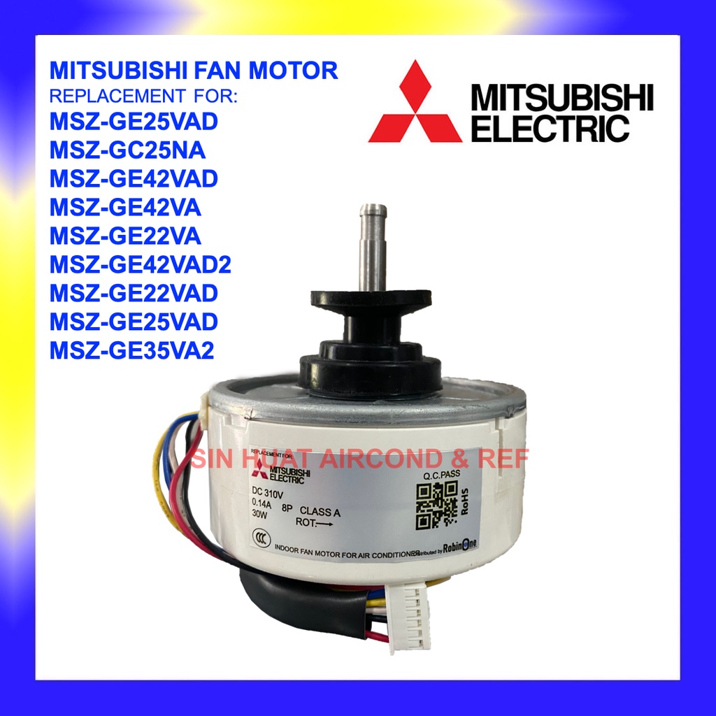 SG15J Telecomando di ricambio per Mitsubishi Electric Aircon MSZ-GE60EA A1/MUZ-GE60EA A1 MSZGE60VA MSZ-GE60VA-A1 MSZ-GE71VA-A1 MSZGE80VA2-A1 MSZGE80VA-A1 MUZGE60VA-A1 E22F28 083