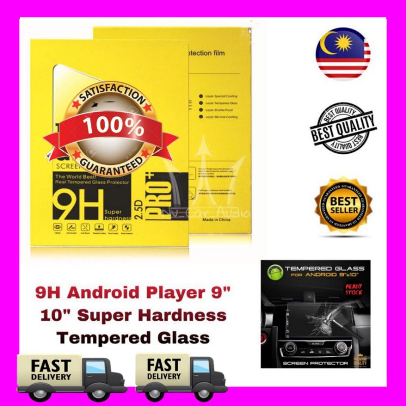 Tempered Glass For Android Player 9