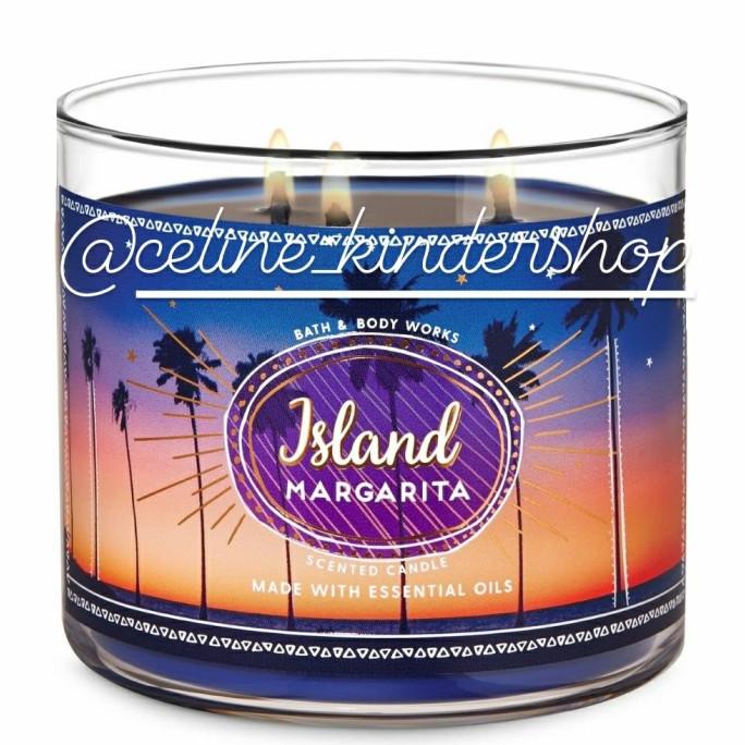 Bath And Body Works Island Margarita 3 Wick Candle (Large) | Shopee ...