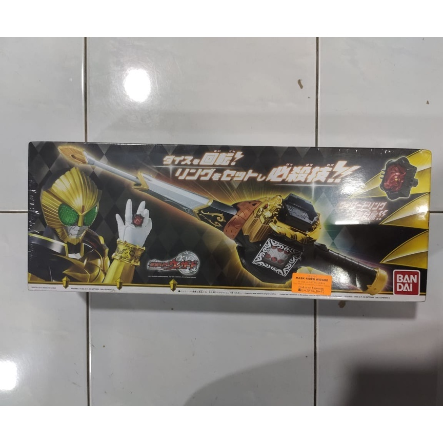 Bandai Kamen Rider Wizard Ring Loading DX Dice Saber | Shopee Malaysia