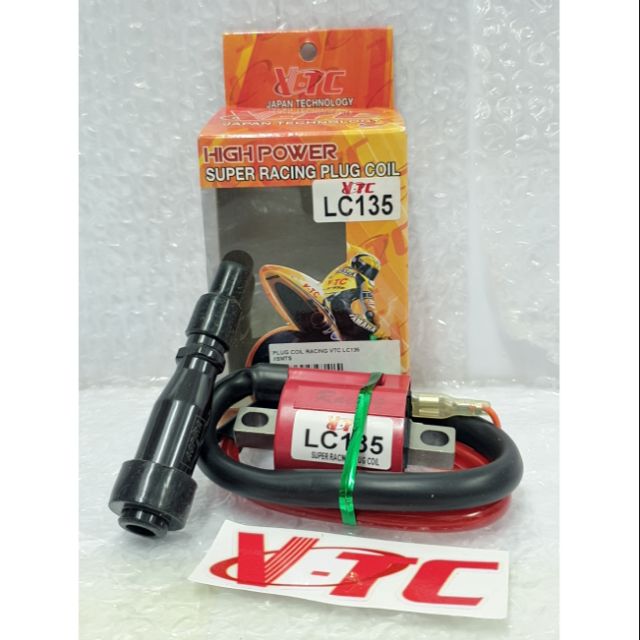 100 ORIGINAL VTC SUPER RACING PLUG COIL YAMAHA LC135 Shopee Malaysia