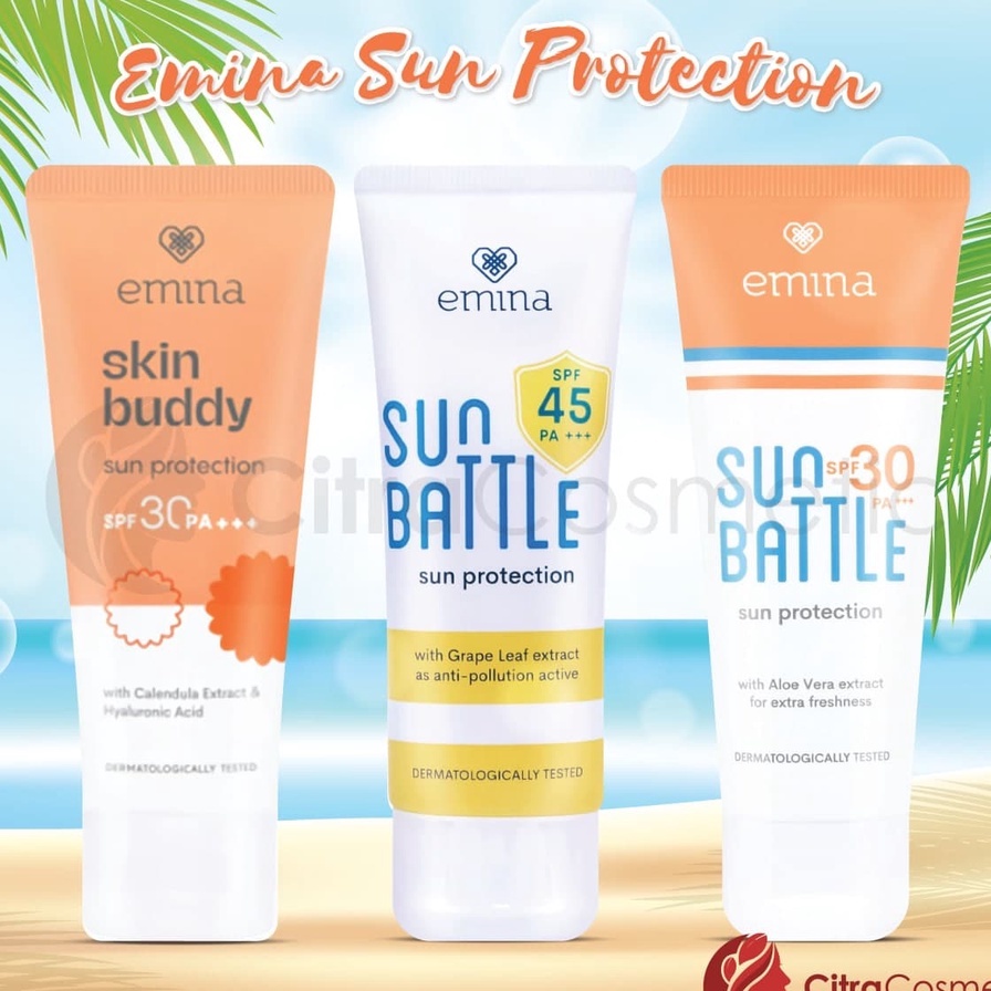 (Share In) Emina Sun Protect SPF 30 PA++ Shopee Malaysia
