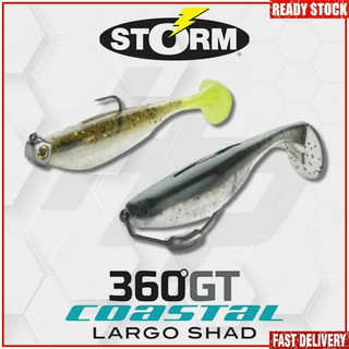 Storm 360 GT Coastal Largo Shad Soft Bait Silicone Fishing Lure