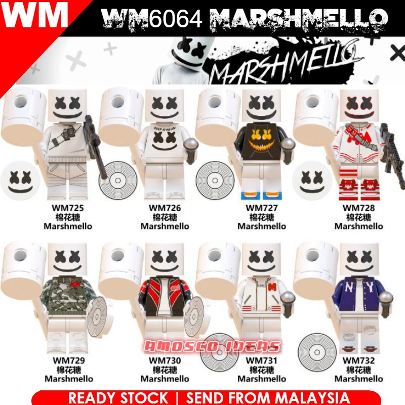 Lego fortnite marshmello on sale