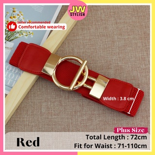 JW Stylish】Elastic Waist Band PLUS SIZE Big Size Belt Waist Belt Women Belt  for Dress Tali Pinggan Plus Size