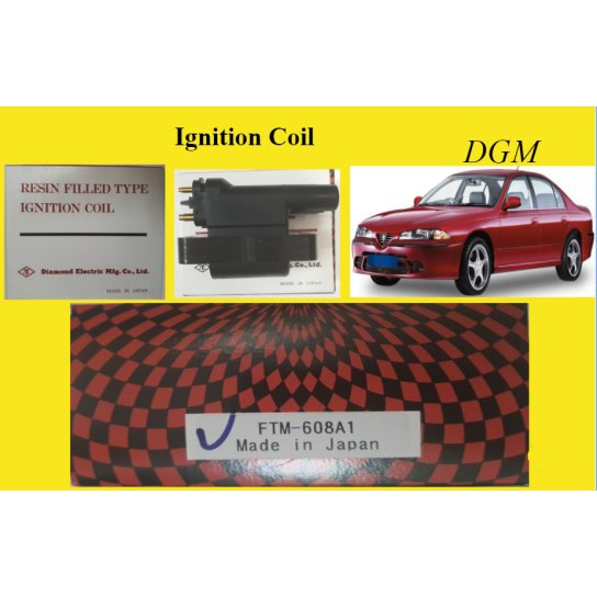 DIAMOND Perdana V6 Ignition Coil / Plug Coil (Made In Japan) FTM608A1