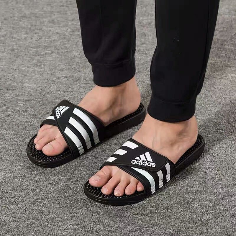 Adidas adissage hot sale slides men's