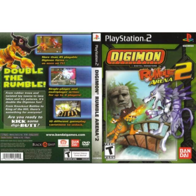 Digimon best sale ps2 games