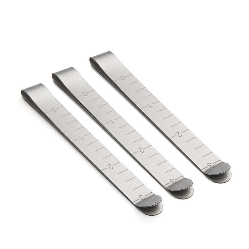 1 PC Silver Metal Sewing Crimping Clip 3in Stainless Steel Hemming ...