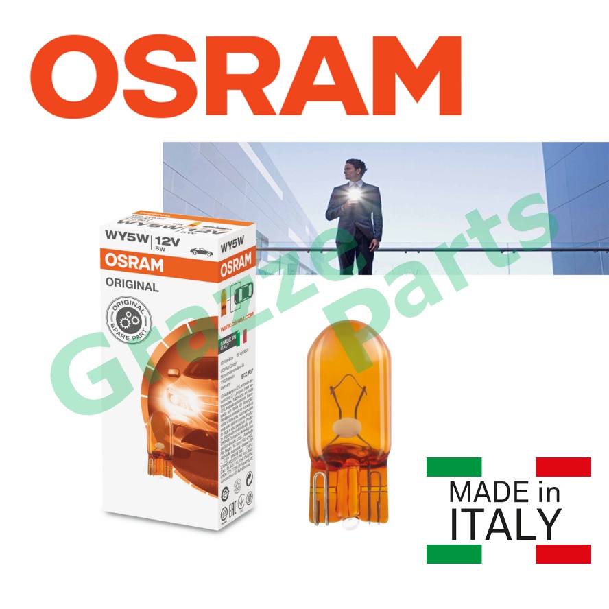 Original Osram 2827 2827NA W2.1x9.5d WY5W 5W AUX Halogen Light Car Bulb ...