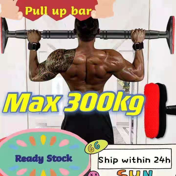 【Ship within 24h】Horizontal bar Door Way Workout Pull Up Bar Push Up