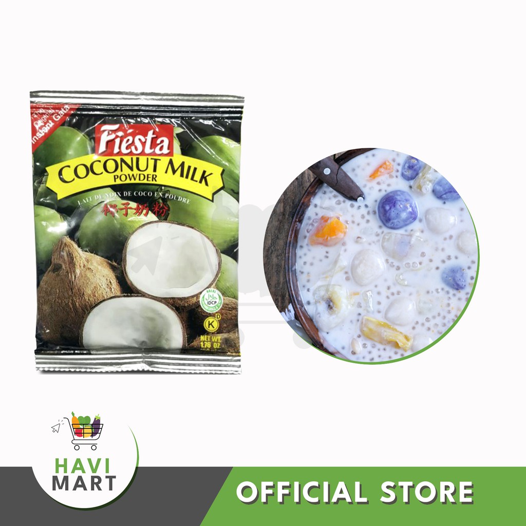 Fiesta Coconut Milk Gata Powder 50g | Shopee Malaysia