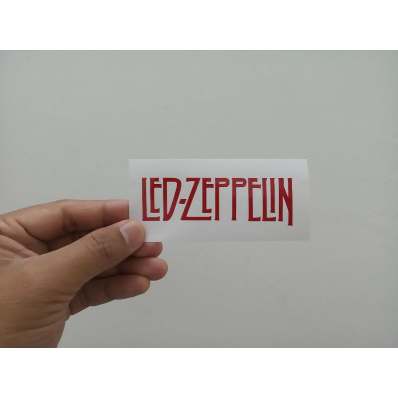 Sticker Band Led Zeppelin ( Sticker cutting / outdoor ) | Shopee Malaysia