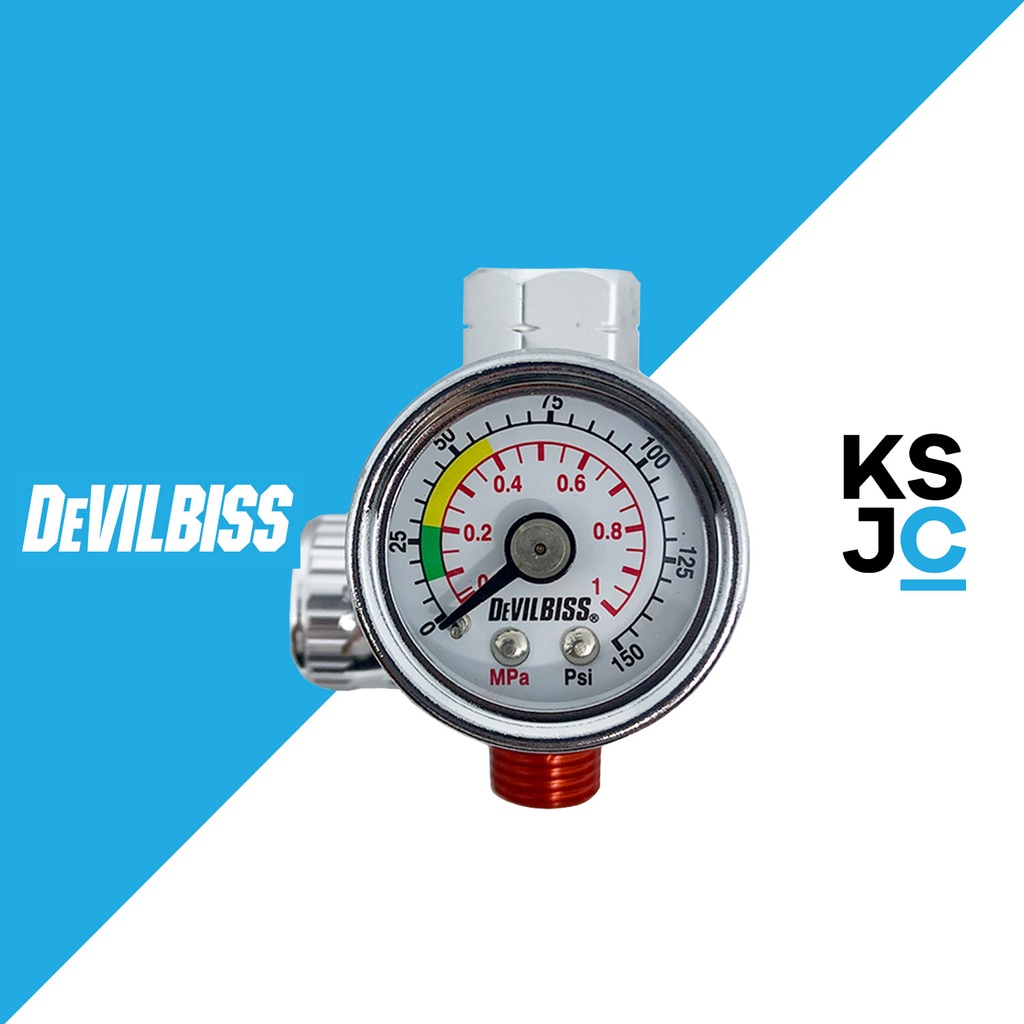 Devilbiss Air Adjusting Valve with Gauge HAV503B Shopee Malaysia