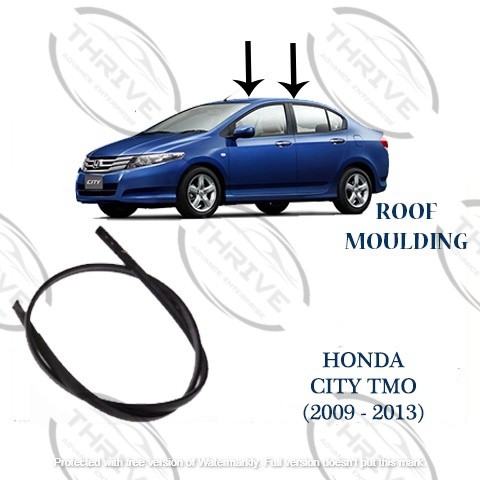 Honda City Gm Tmo Roof Rubber Moulding Getah Bumbung Shopee Malaysia