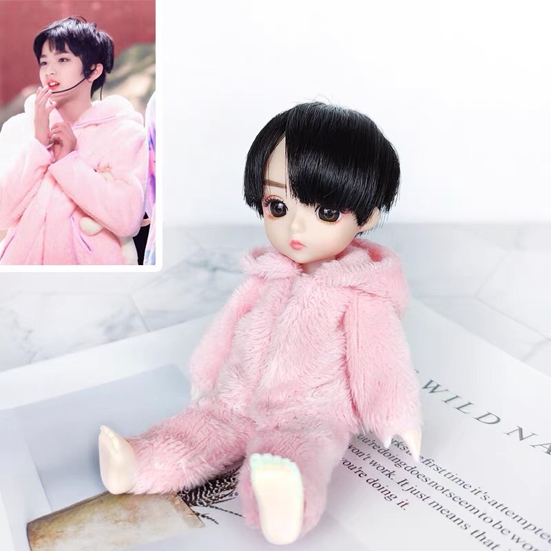 tnt时代少年团刘耀文公仔玩偶限量版摆件周边应援毛绒棉花娃娃同款生日  