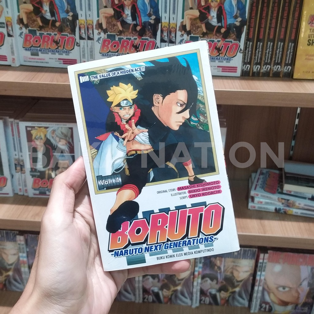 (comics) Boruto - Naruto Next Generation Vol. 4 | Shopee Malaysia